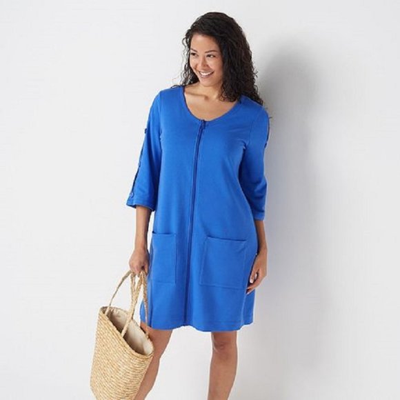 Denim&Co Other - Denim & Co PLUS 18W / 20W Beach Swimsuit COVER-UP